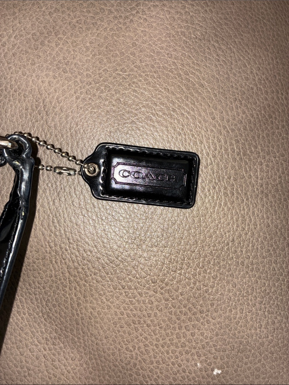 Coach Dream C Black and Cream Signature Zip Wallet, Crossbody and Satin Dust Bag - Picture 13 of 16